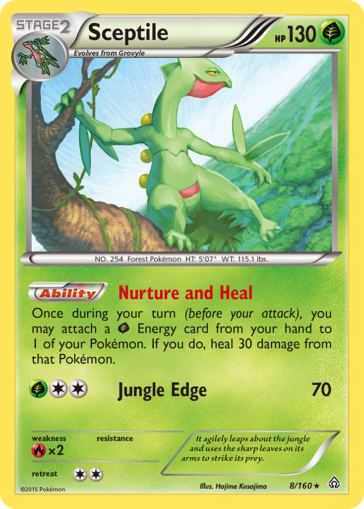 Sceptile (8/160) [XY: Primal Clash] | Card Citadel