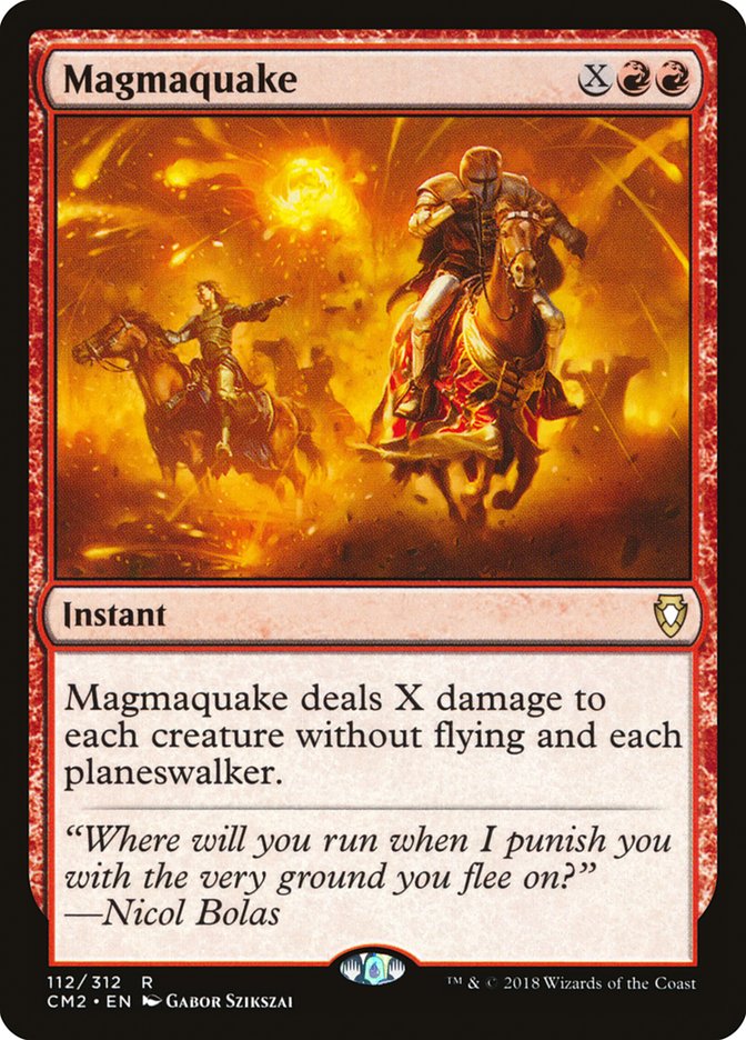 Magmaquake [Commander Anthology Volume II] | Card Citadel