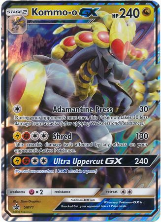 Kommo-o GX (SM71) (Jumbo Card) [Sun & Moon: Black Star Promos] | Card Citadel