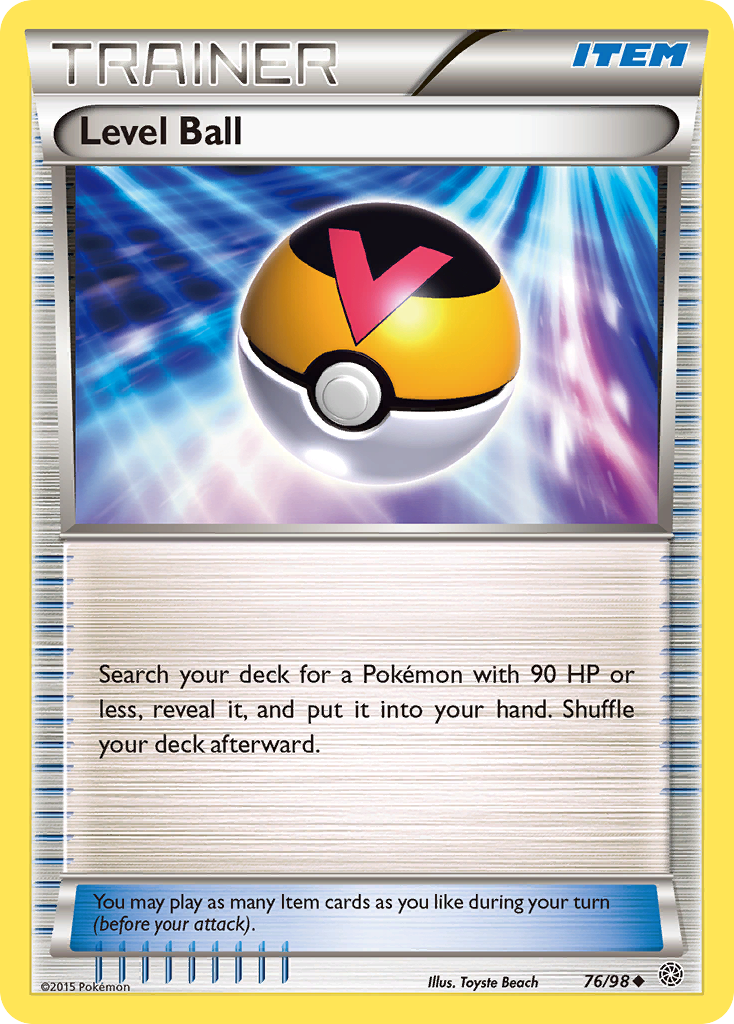 Level Ball (76/98) [XY: Ancient Origins] | Card Citadel