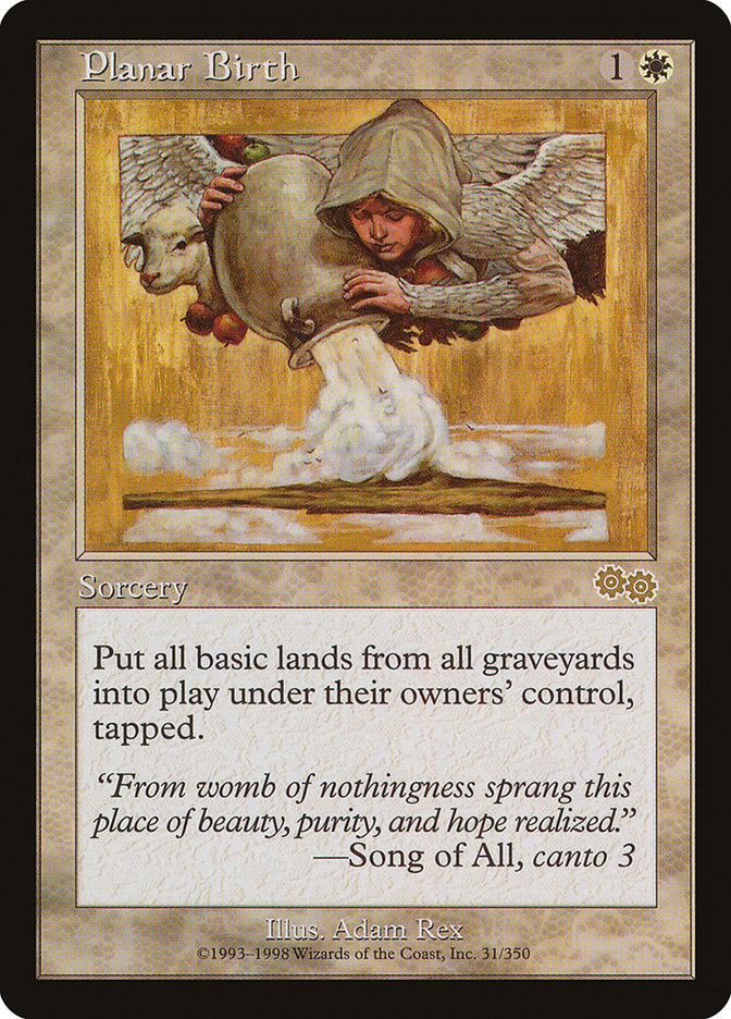 Planar Birth [Urza's Saga] | Card Citadel