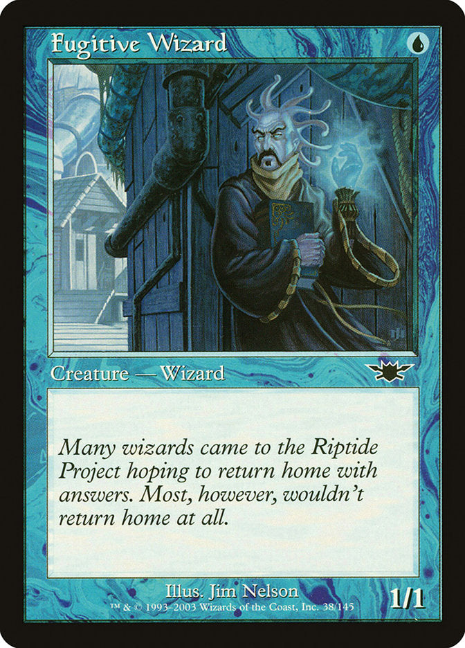 Fugitive Wizard [Legions] | Card Citadel