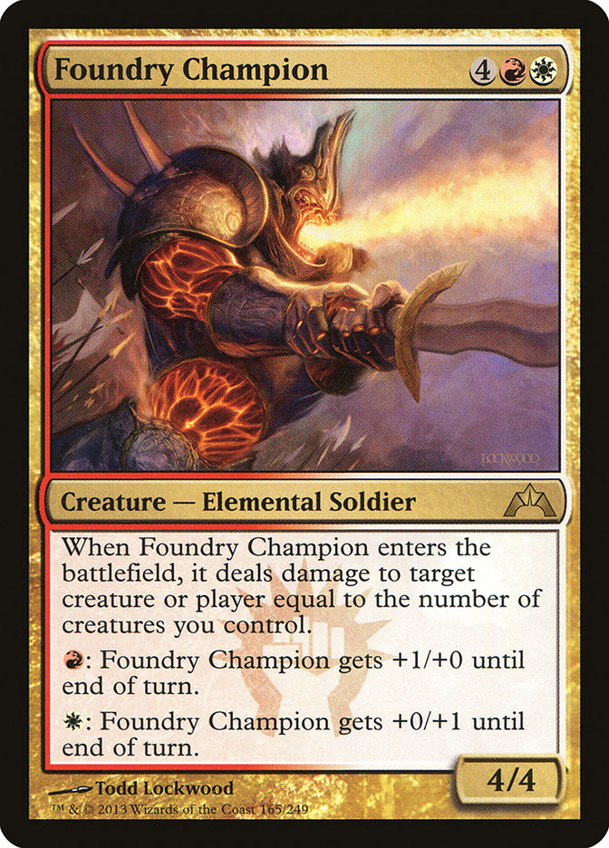 Foundry Champion [Gatecrash] | Card Citadel