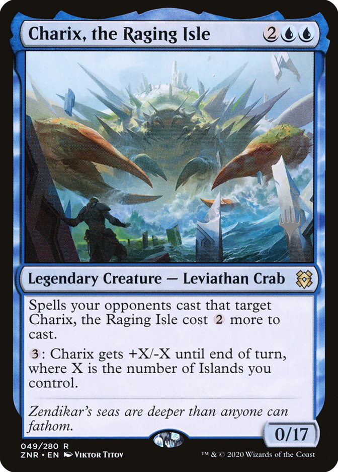 Charix, the Raging Isle (Promo Pack) [Zendikar Rising Promos] | Card Citadel