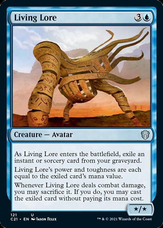 Living Lore [Commander 2021] | Card Citadel