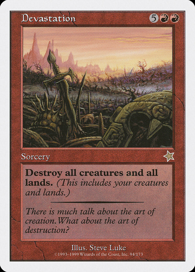 Devastation [Starter 1999] | Card Citadel