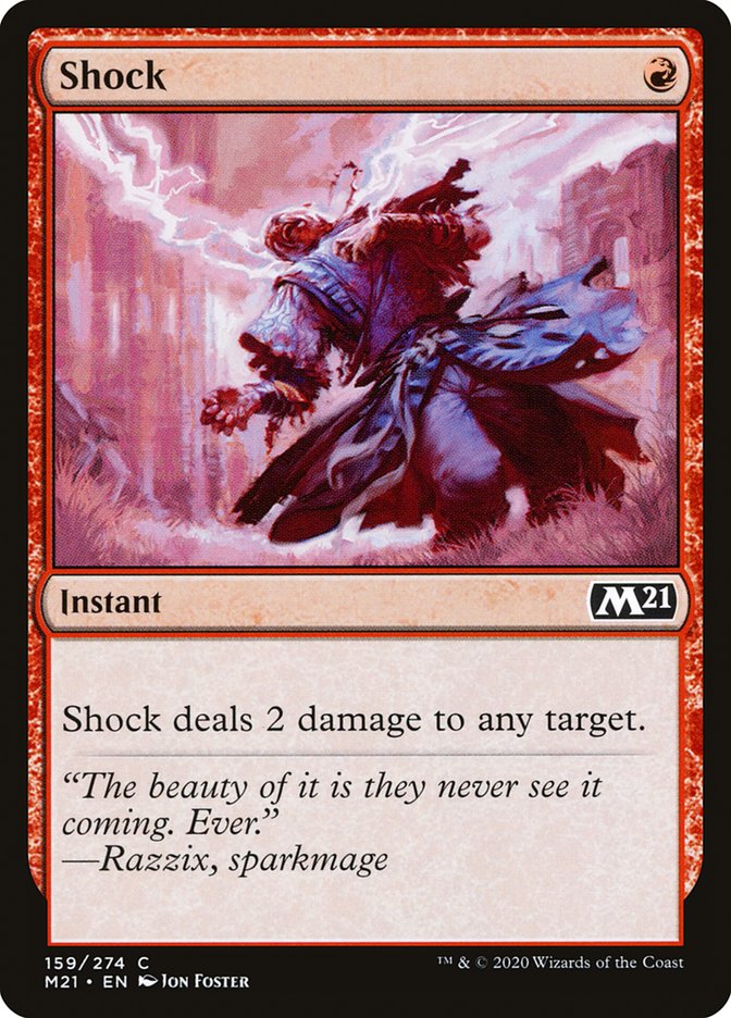 Shock [Core Set 2021] | Card Citadel