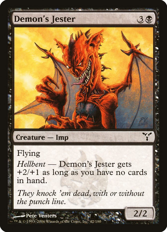 Demon's Jester [Dissension] | Card Citadel