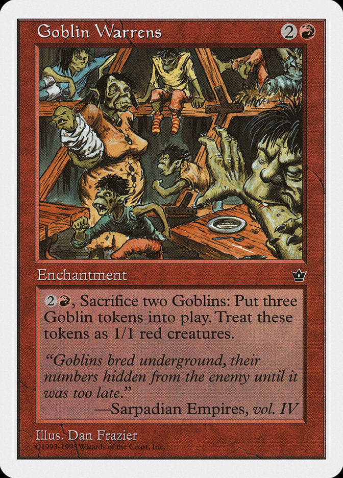 Goblin Warrens [Anthologies] | Card Citadel