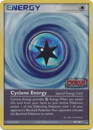 Cyclone Energy (90/108) (Stamped) [EX: Power Keepers] | Card Citadel