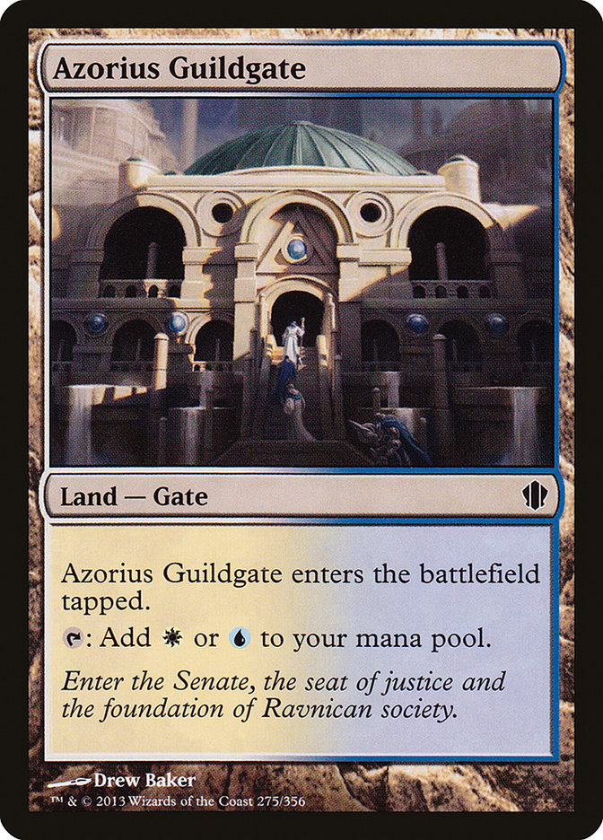 Azorius Guildgate [Commander 2013] | Card Citadel