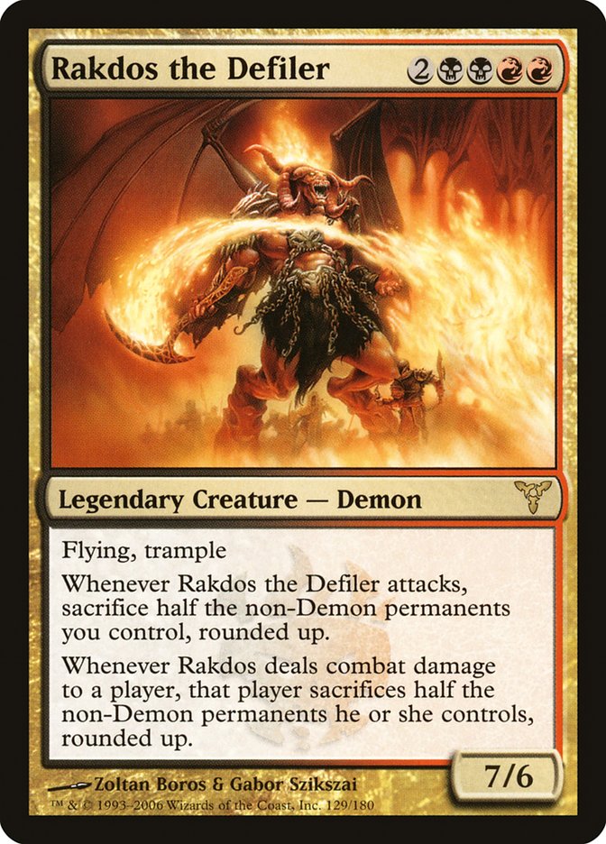 Rakdos the Defiler [Dissension] | Card Citadel