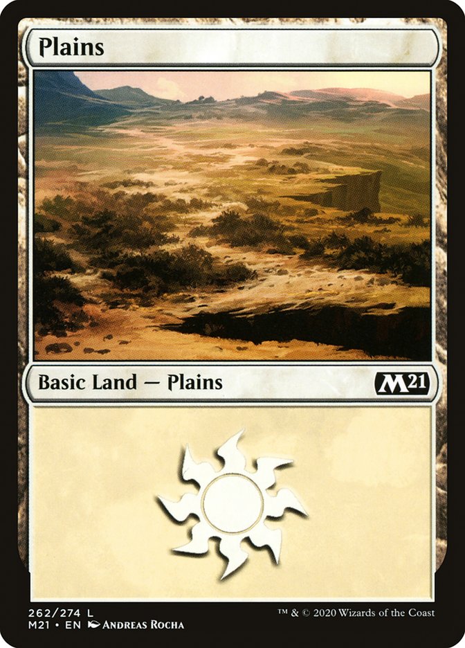 Plains (262) [Core Set 2021] | Card Citadel