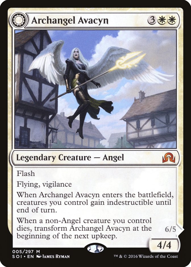 Archangel Avacyn // Avacyn, the Purifier [Shadows over Innistrad] | Card Citadel