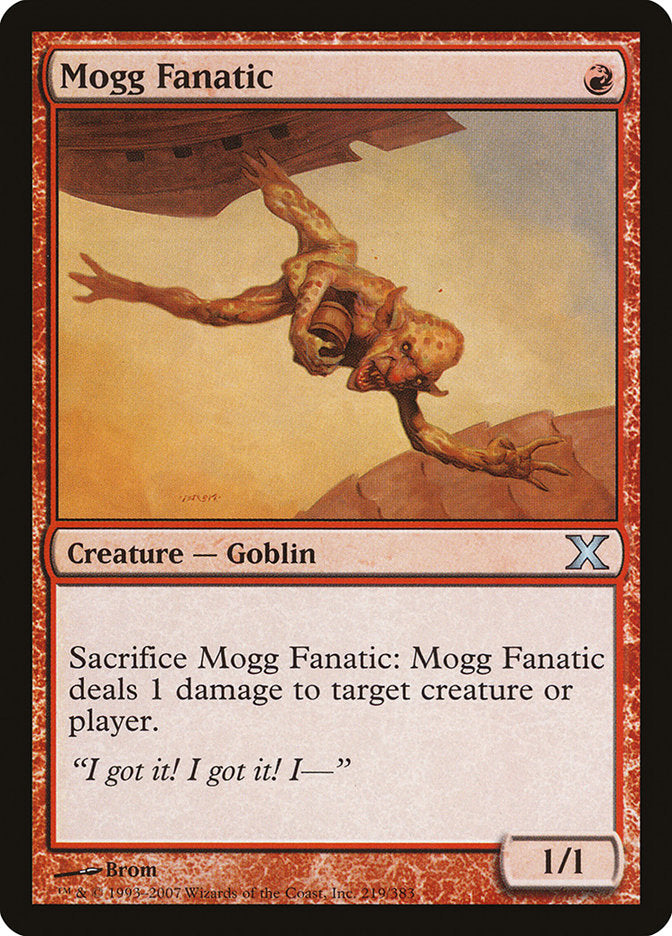 Mogg Fanatic [Tenth Edition] | Card Citadel