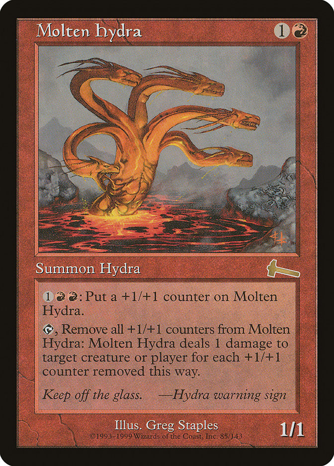 Molten Hydra [Urza's Legacy] | Card Citadel