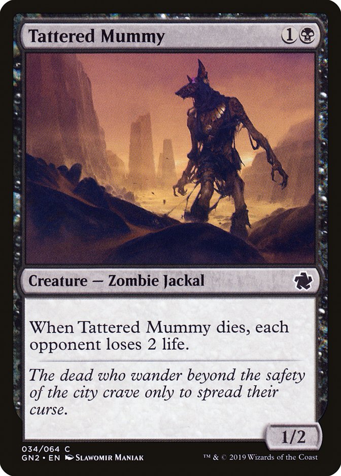 Tattered Mummy [Game Night 2019] | Card Citadel