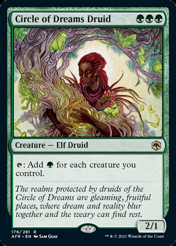 Circle of Dreams Druid [Dungeons & Dragons: Adventures in the Forgotten Realms] | Card Citadel