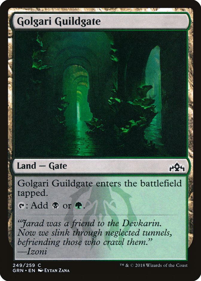 Golgari Guildgate (249/259) [Guilds of Ravnica] | Card Citadel