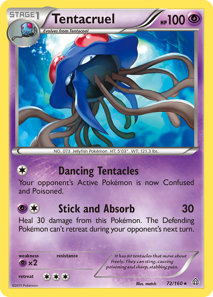 Tentacruel (72/160) [XY: Primal Clash] | Card Citadel