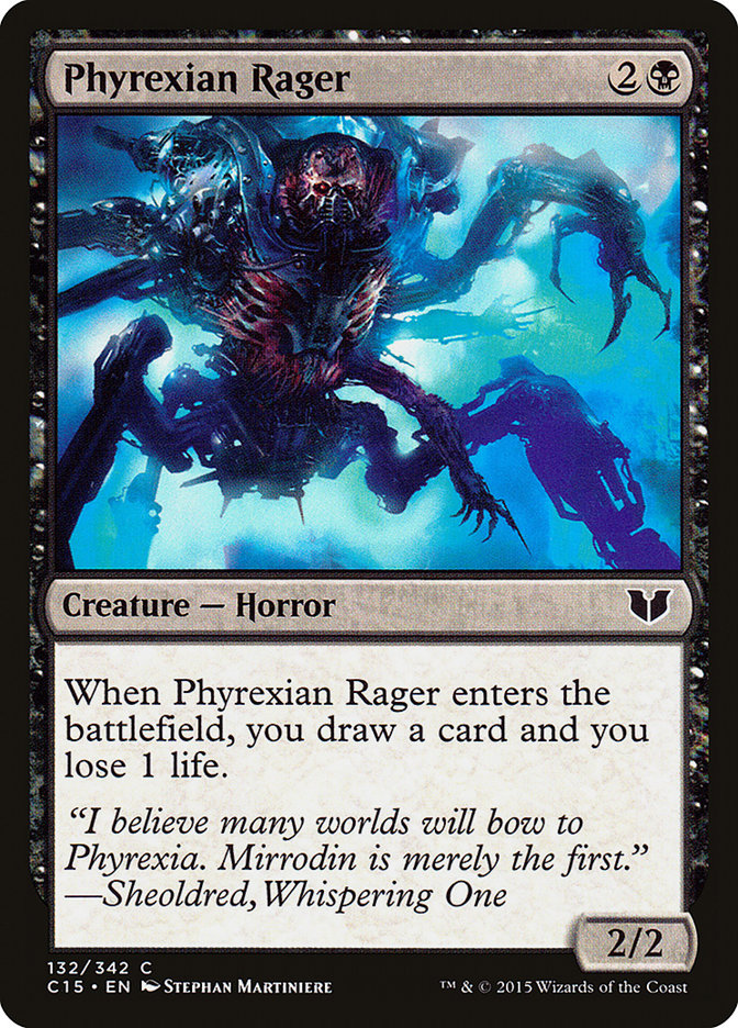 Phyrexian Rager [Commander 2015] | Card Citadel