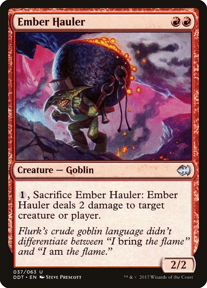 Ember Hauler [Duel Decks: Merfolk vs. Goblins] | Card Citadel