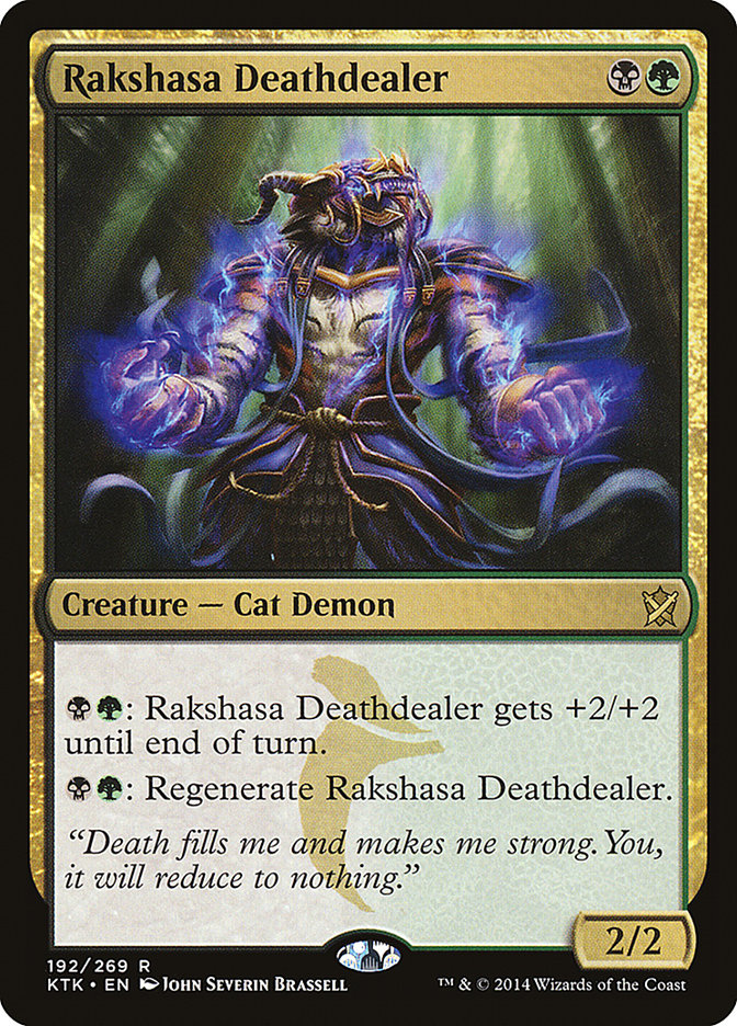 Rakshasa Deathdealer [Khans of Tarkir] | Card Citadel