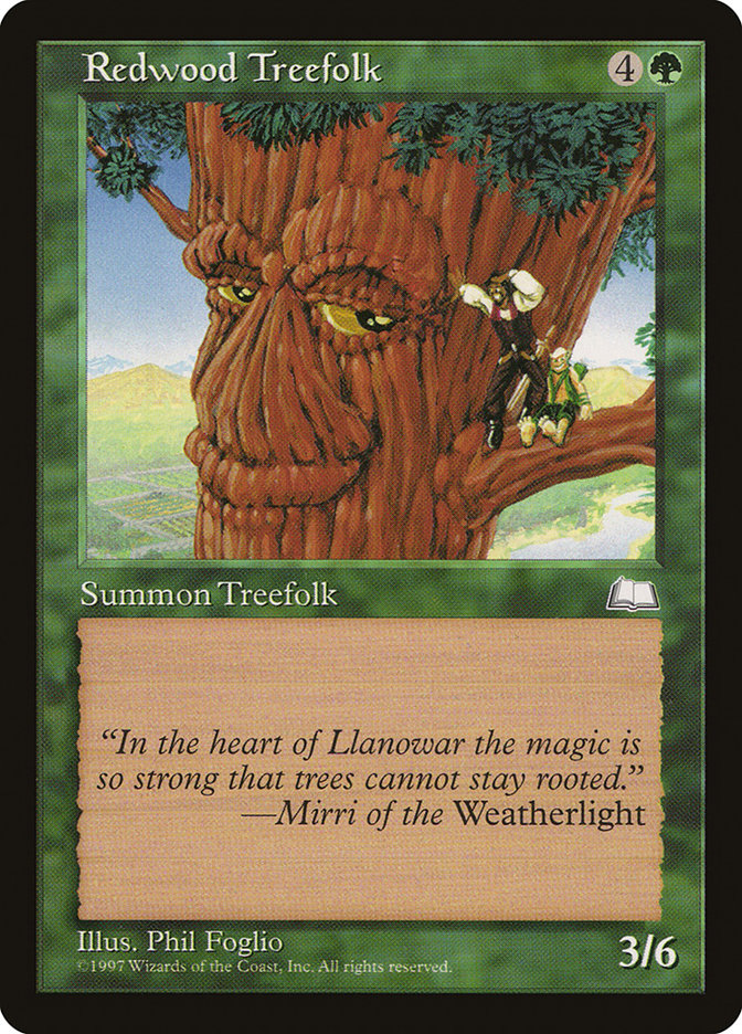 Redwood Treefolk [Weatherlight] | Card Citadel