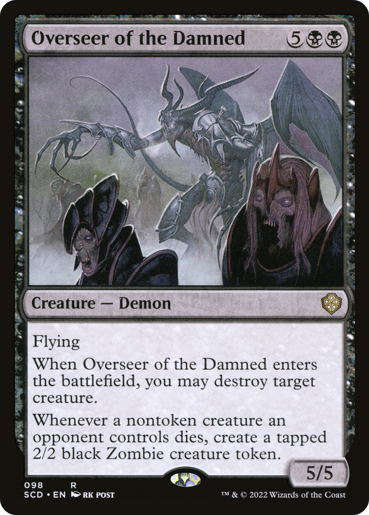 Overseer of the Damned [Starter Commander Decks] | Card Citadel