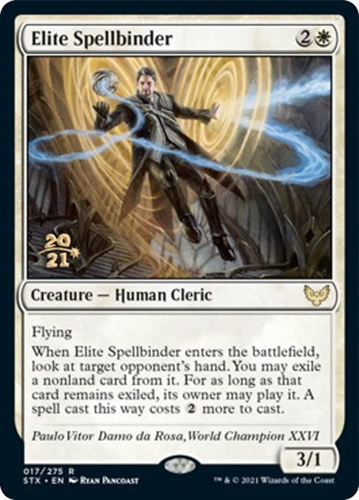 Elite Spellbinder [Strixhaven: School of Mages Prerelease Promos] | Card Citadel