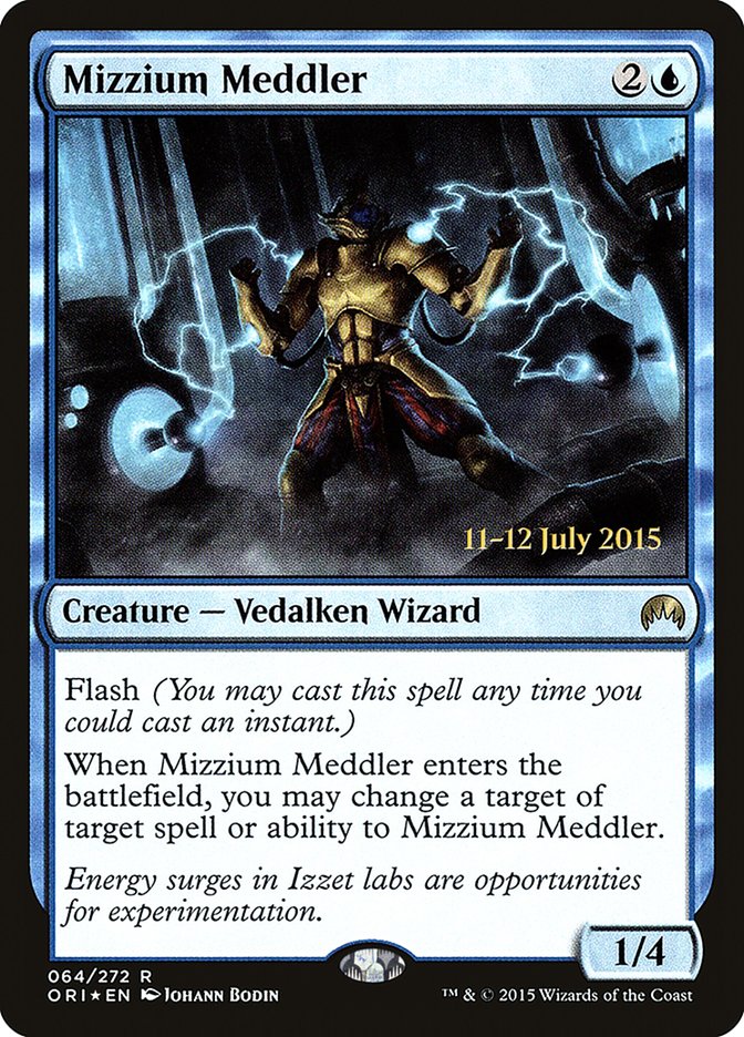 Mizzium Meddler [Magic Origins Promos] | Card Citadel