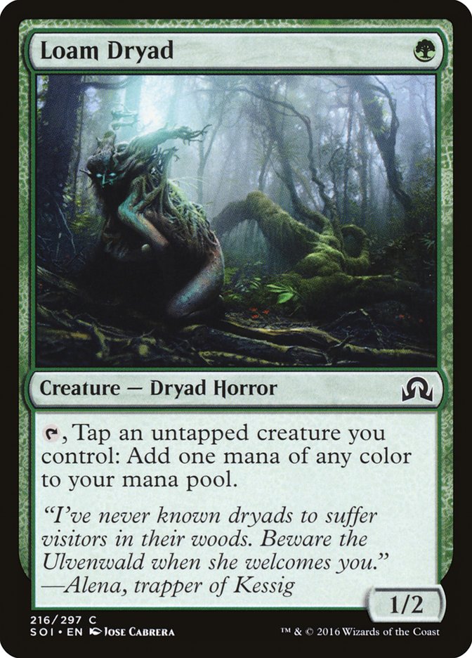 Loam Dryad [Shadows over Innistrad] | Card Citadel