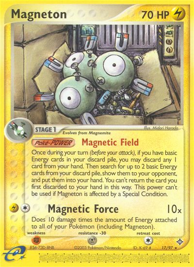 Magneton (17/97) [EX: Dragon] | Card Citadel