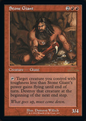 Stone Giant (Retro) [30th Anniversary Edition] | Card Citadel