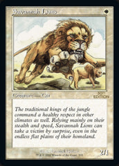 Savannah Lions (Retro) [30th Anniversary Edition] | Card Citadel