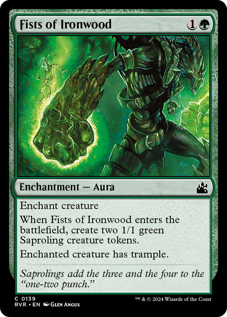 Fists of Ironwood [Ravnica Remastered] | Card Citadel