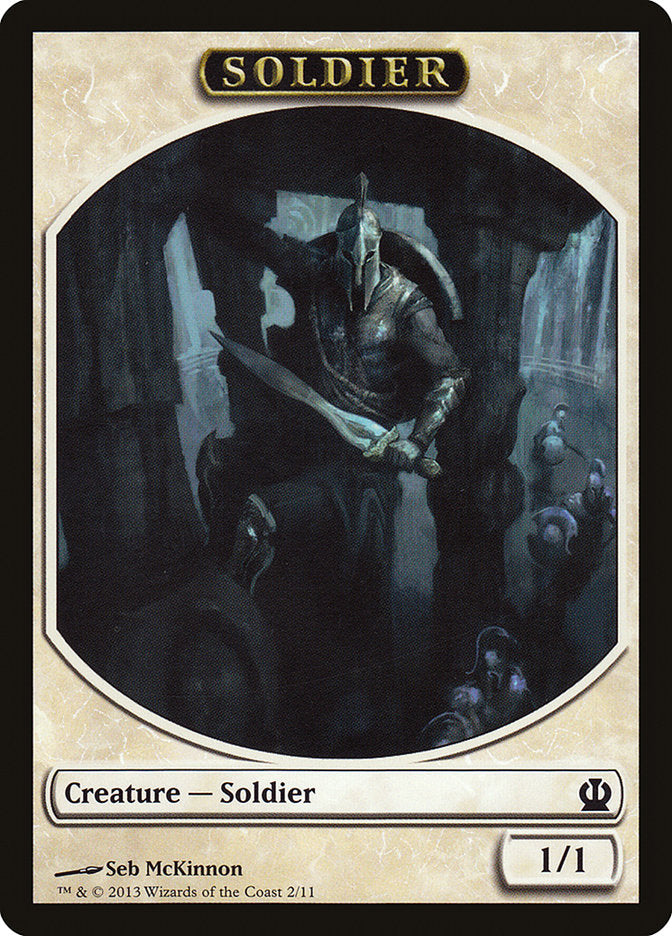 Soldier (2/11) [Theros Tokens] | Card Citadel