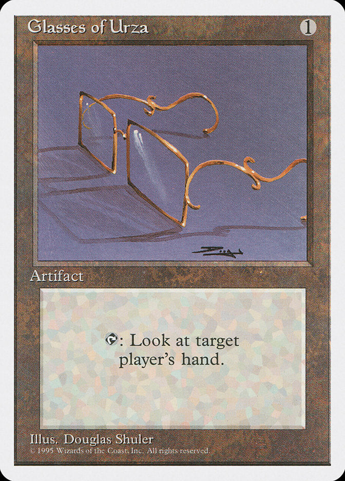 Glasses of Urza [Fourth Edition] | Card Citadel