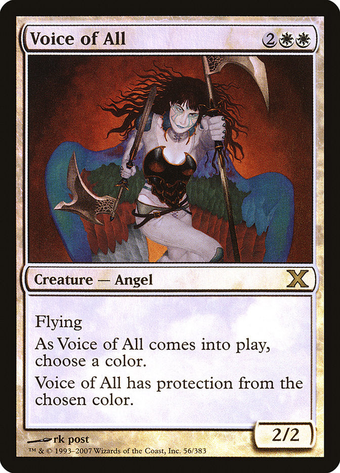 Voice of All (Premium Foil) [Tenth Edition] | Card Citadel