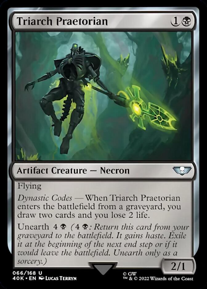 Triarch Praetorian (Surge Foil) [Universes Beyond: Warhammer 40,000] | Card Citadel