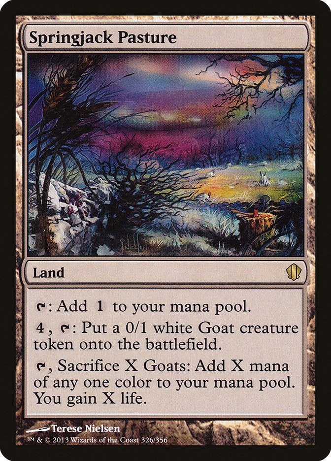 Springjack Pasture [Commander 2013] | Card Citadel