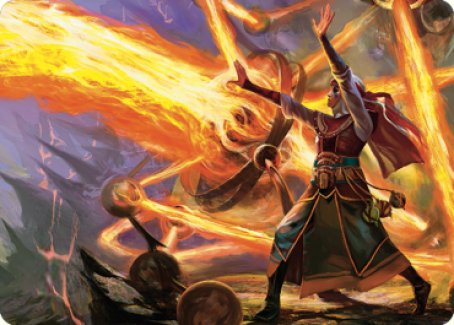 Ghitu Amplifier Art Card [Dominaria United Art Series] | Card Citadel