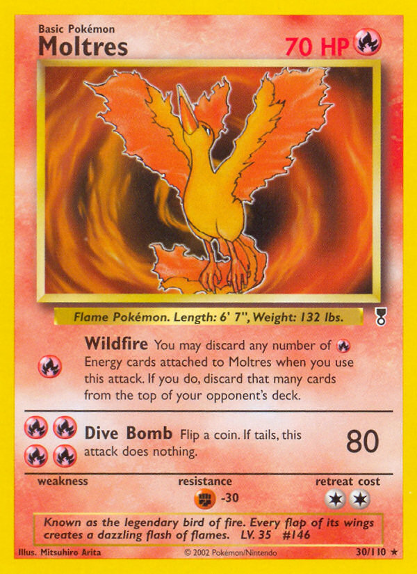 Moltres (30/110) [Legendary Collection] | Card Citadel