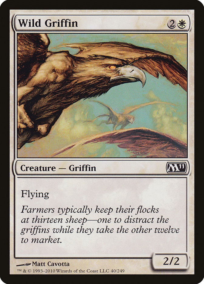 Wild Griffin [Magic 2011] | Card Citadel