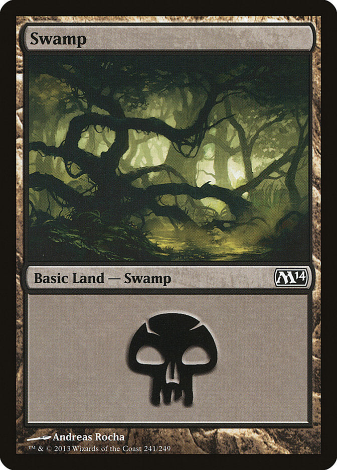 Swamp (241) [Magic 2014] | Card Citadel