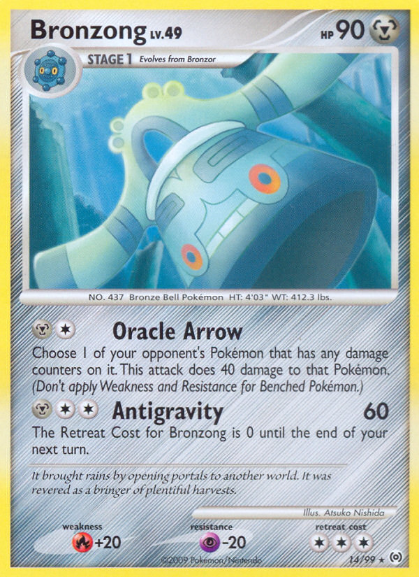 Bronzong (14/99) [Platinum: Arceus] | Card Citadel