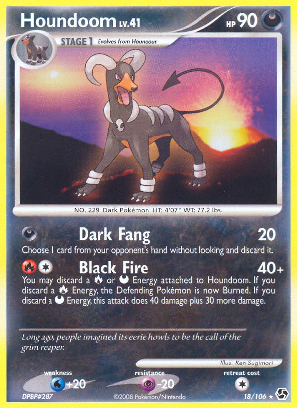 Houndoom (18/106) [Diamond & Pearl: Great Encounters] | Card Citadel