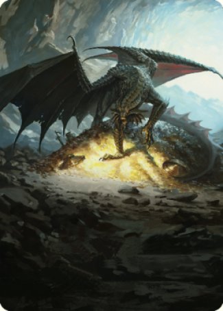 Ancient Copper Dragon Art Card (04) [Commander Legends: Battle for Baldur's Gate Art Series] | Card Citadel