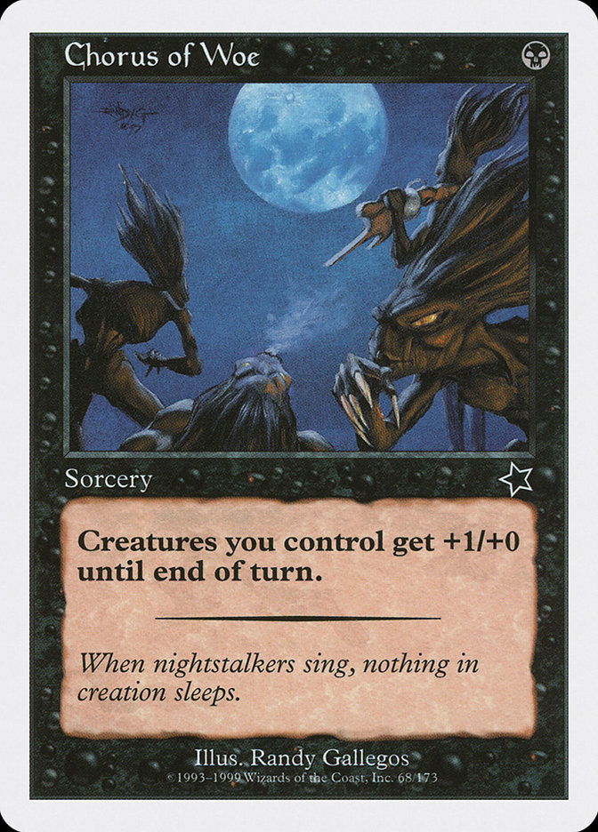 Chorus of Woe [Starter 1999] | Card Citadel