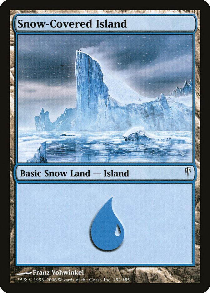 Snow-Covered Island [Coldsnap] | Card Citadel